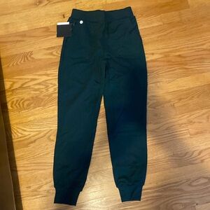 Senita Women’s Athletic Joggers - Dark Forest Green - Size XS
